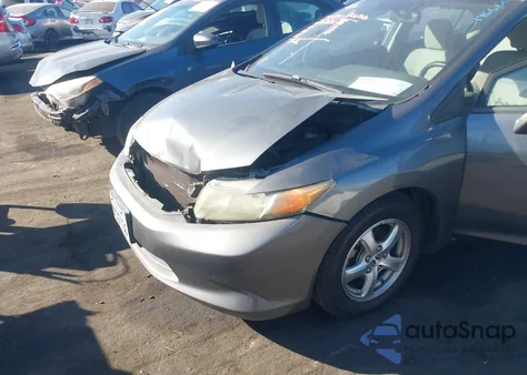 2012 Honda Civic Natural Gas из США, поврежденный, VIN 19XFB5F53CE001630